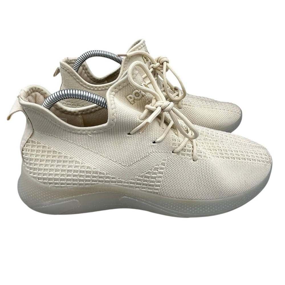 PONY PP1 Base Men’s Cream Knit Sneakers Size 11 Casual Athletic Shoes - Picture 4 of 13